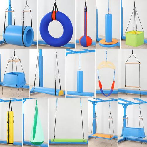 感统平板秋千教具早教悬吊训练器材儿童家用玩具幼儿体能悬挂全套